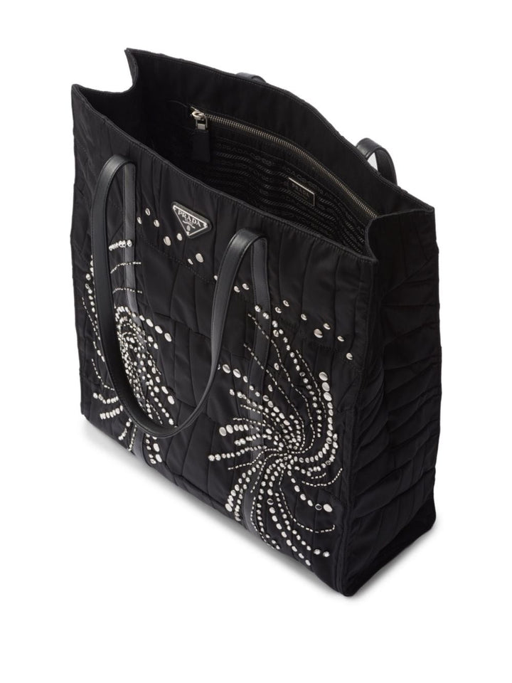 large Re-Nylon tote bag-4