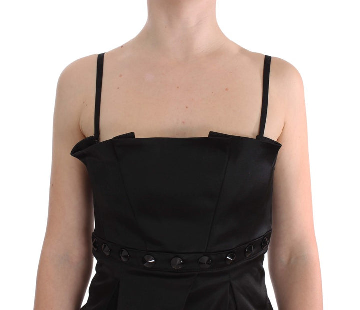 Exte Black Tank Party Evening Top Blouse