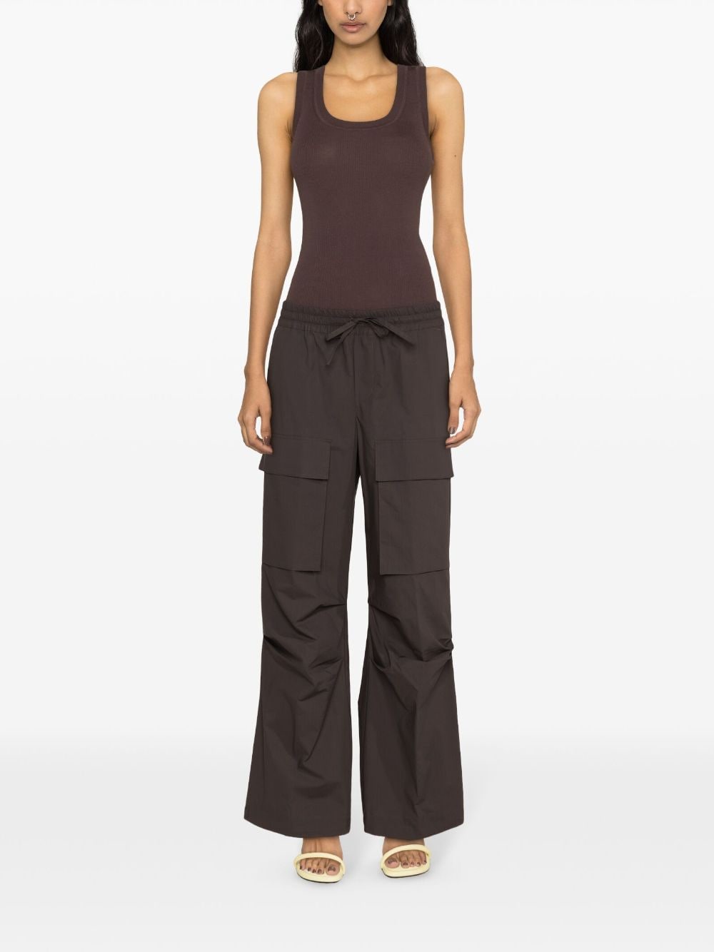 straight-leg cargo trousers-5