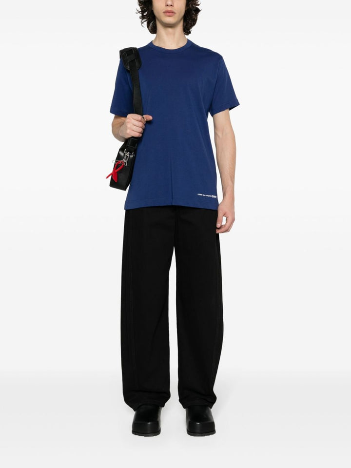 logo-printed cotton T-shirt-3