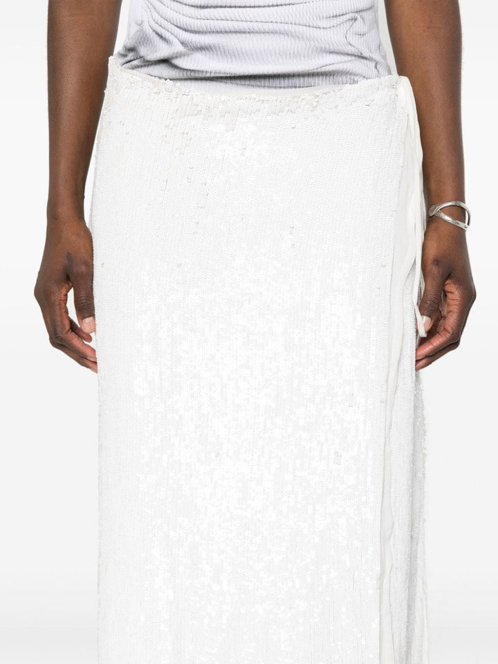 Gabriel sequinned wrap skirt-17
