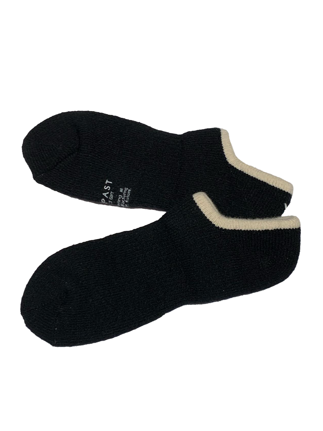 knitted black socks-3