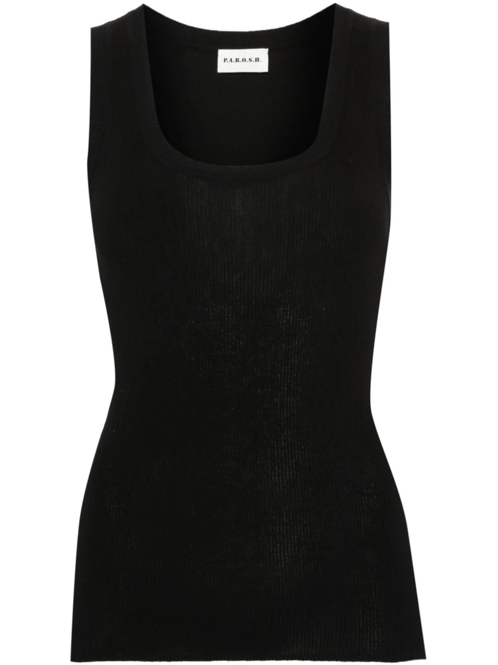 ribbed-knit tank top-1