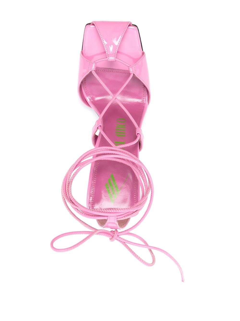 THE ATTICO  Adele 105mm sandals-3