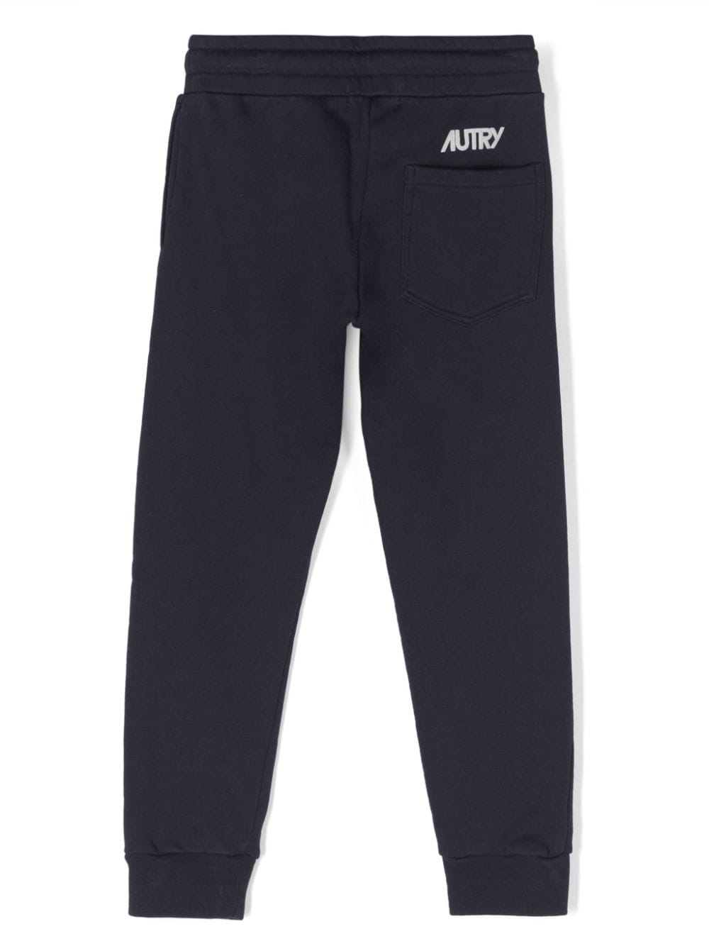 logo-embroidered cotton track pants-1