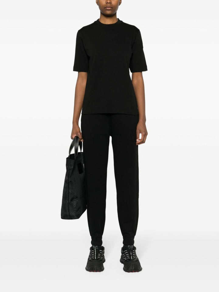 embossed-logo cotton T-shirt-3