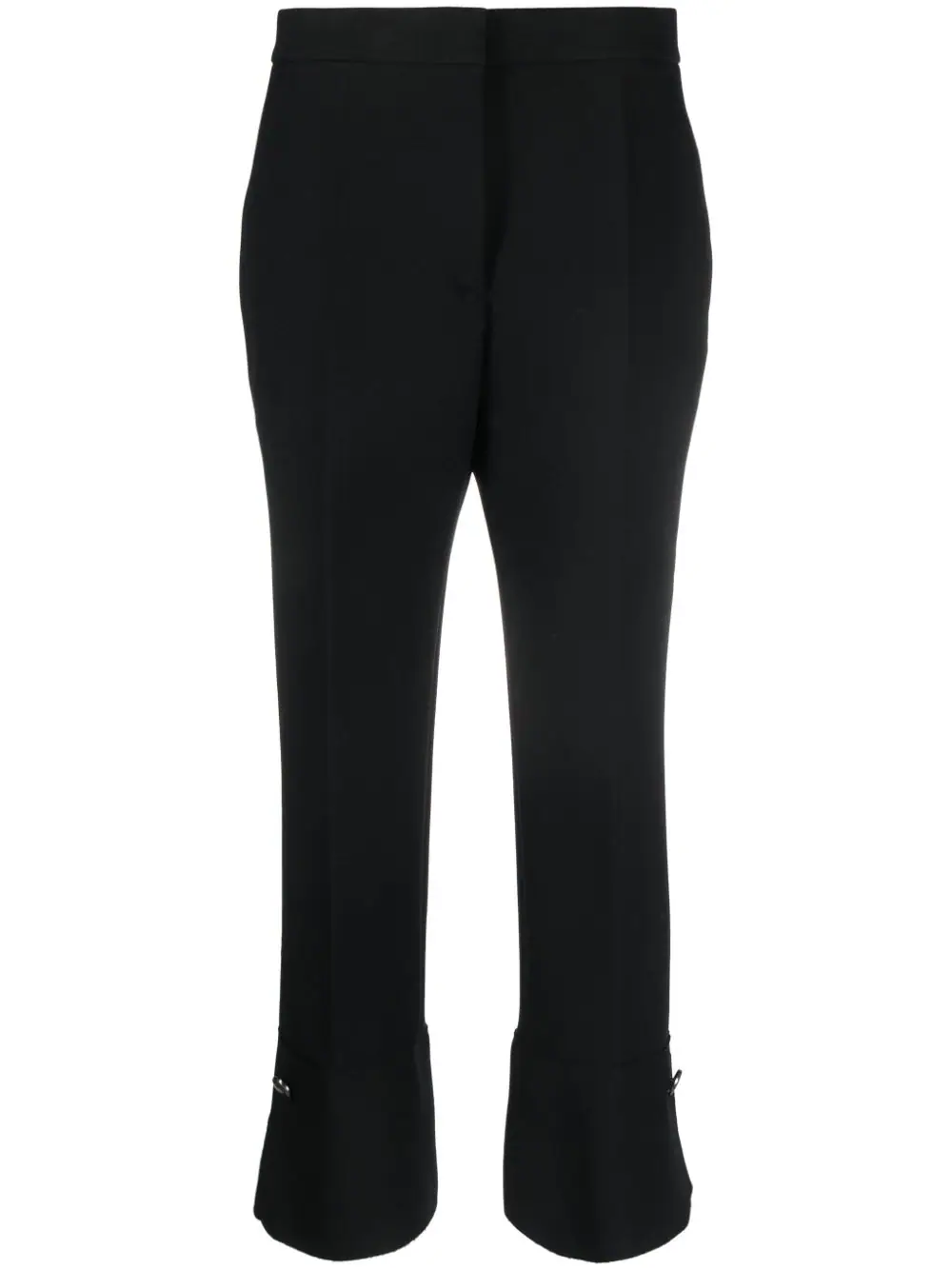 pressed-crease high-waisted trousers-1