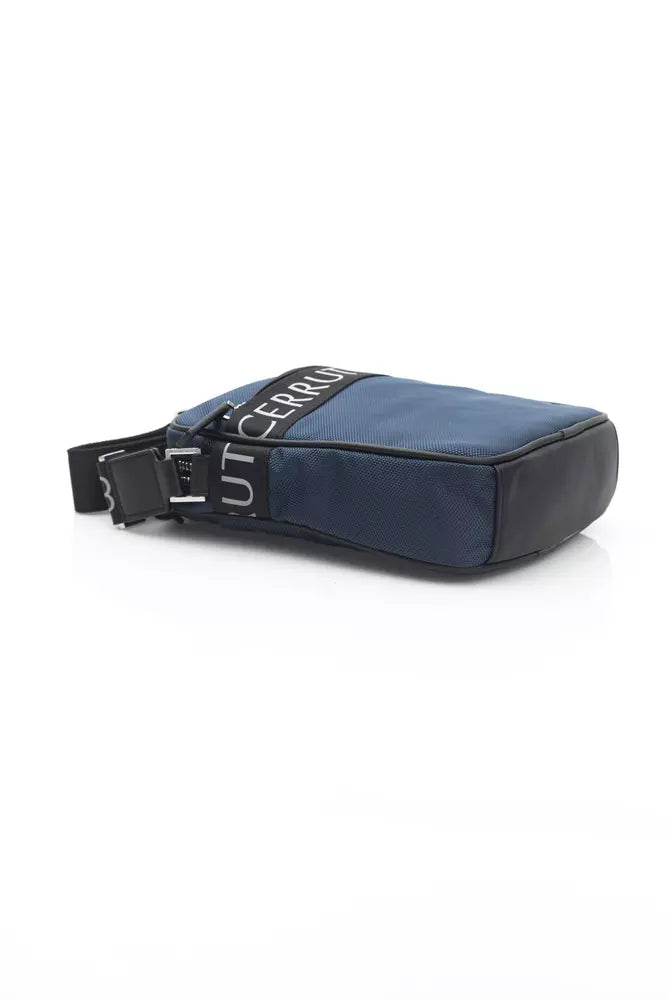 Cerruti 1881 Blue Nylon Women Crossbody Bag