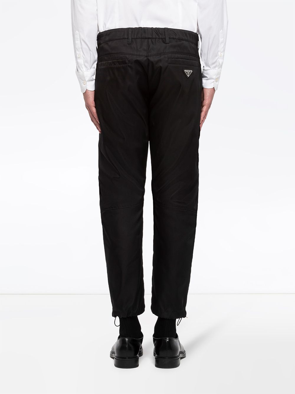 Re-Nylon cropped trousers-2