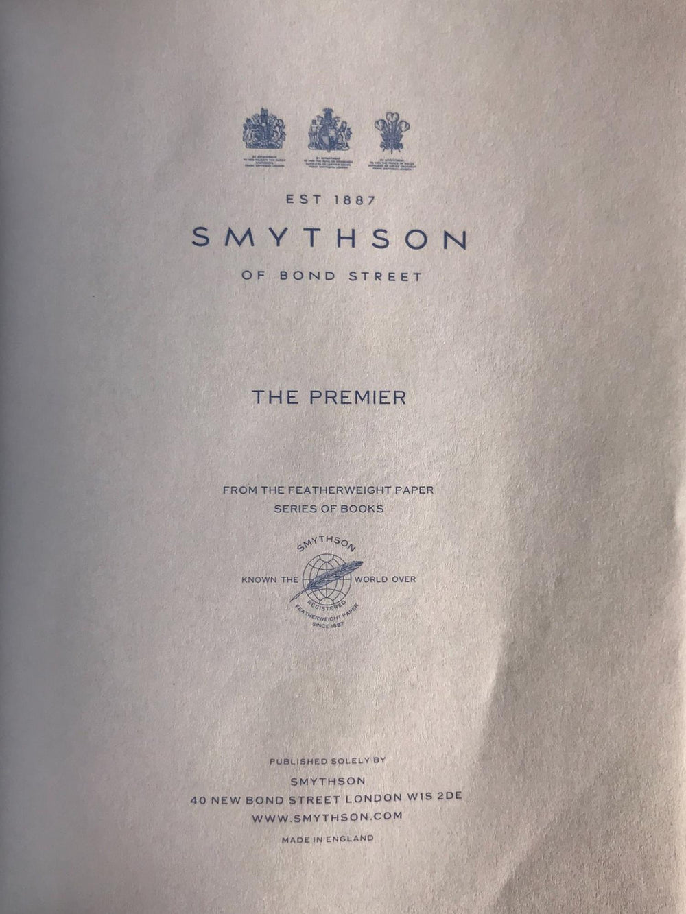 SMYTHSON Address and Telephone agenda-1