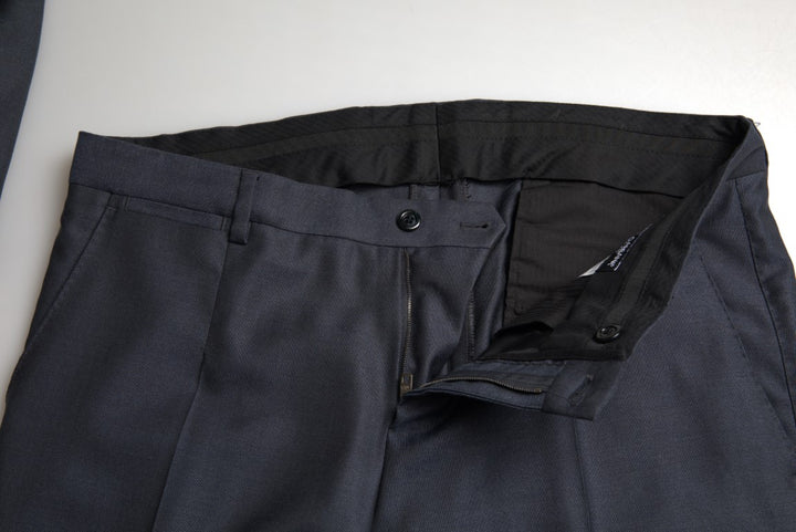 Dolce & Gabbana Blue 2 Piece Double Breasted MARTINI Suit