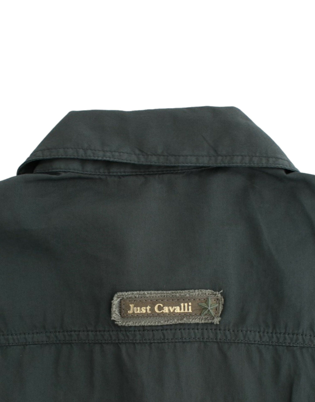 Cavalli Gray button down shirt