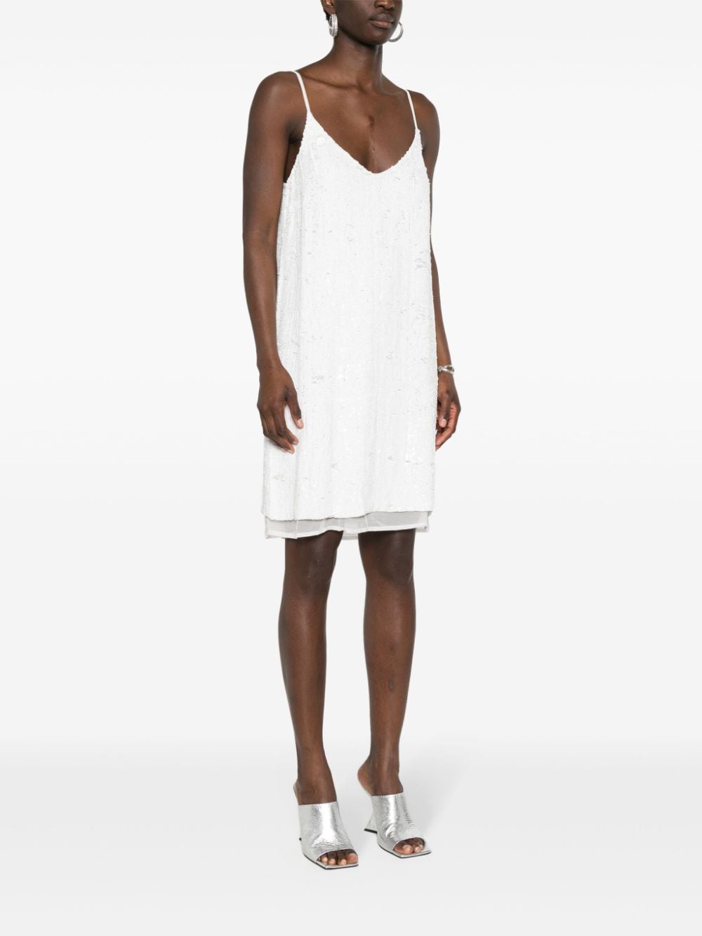 Gabriel sequinned mini dress-13