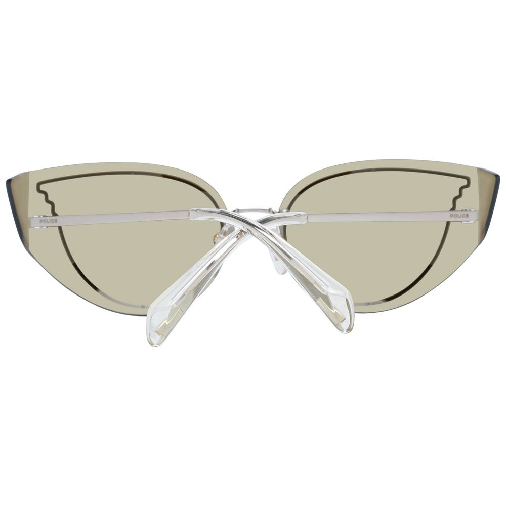 Police Gold Metal & Plastic Sunglasses