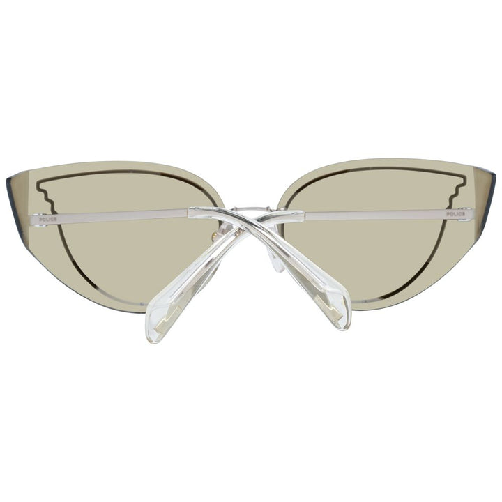 Police Gold Metal Sunglasses