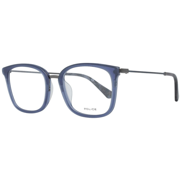 Police Blue Metal & Plastic Glasses (Frames)
