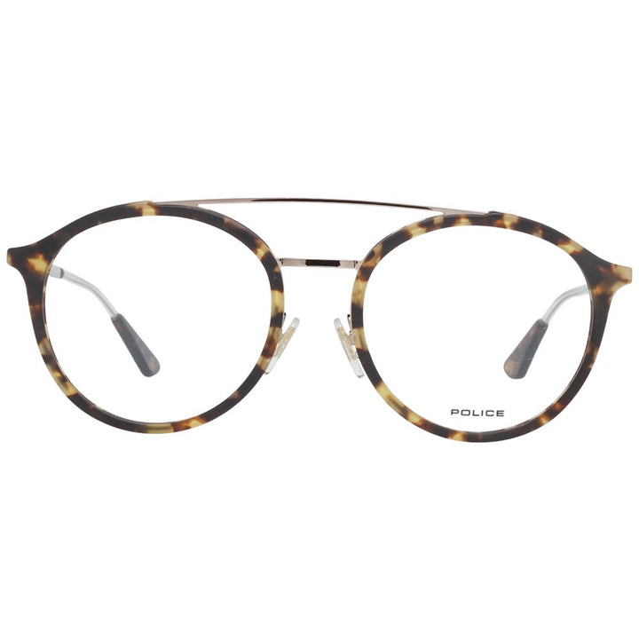 Police Brown Metal & Plastic Glasses (Frames)