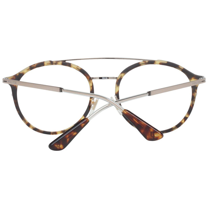 Police Brown Metal & Plastic Glasses (Frames)