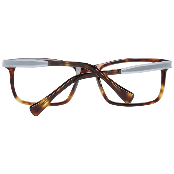 Police Brown Men Glasses Frame