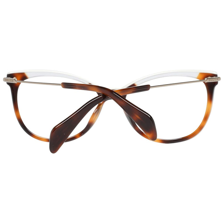 Police Brown Metal & Plastic Glasses (Frames)