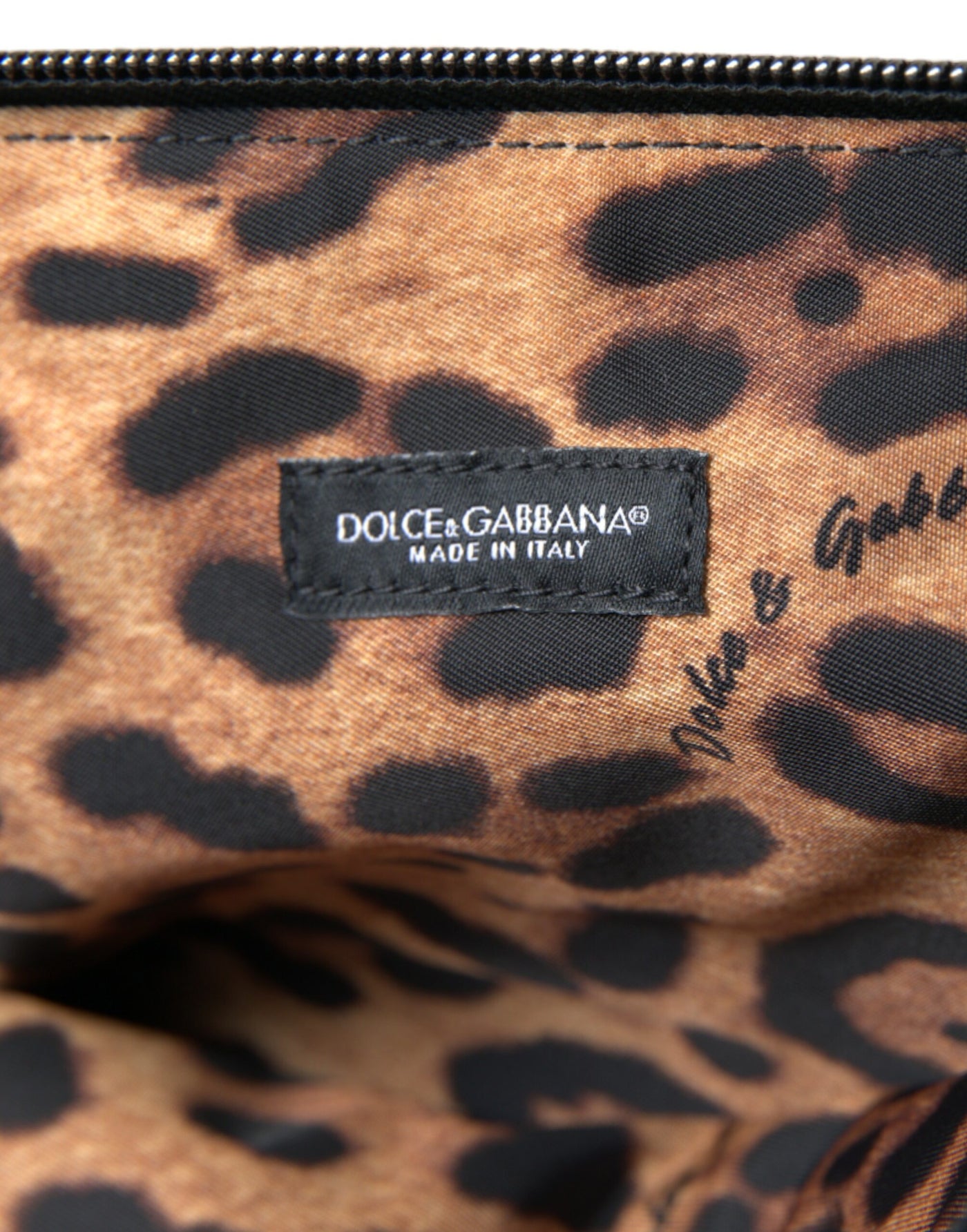 Dolce & Gabbana Elegant Blue Hand Pouch with Strap