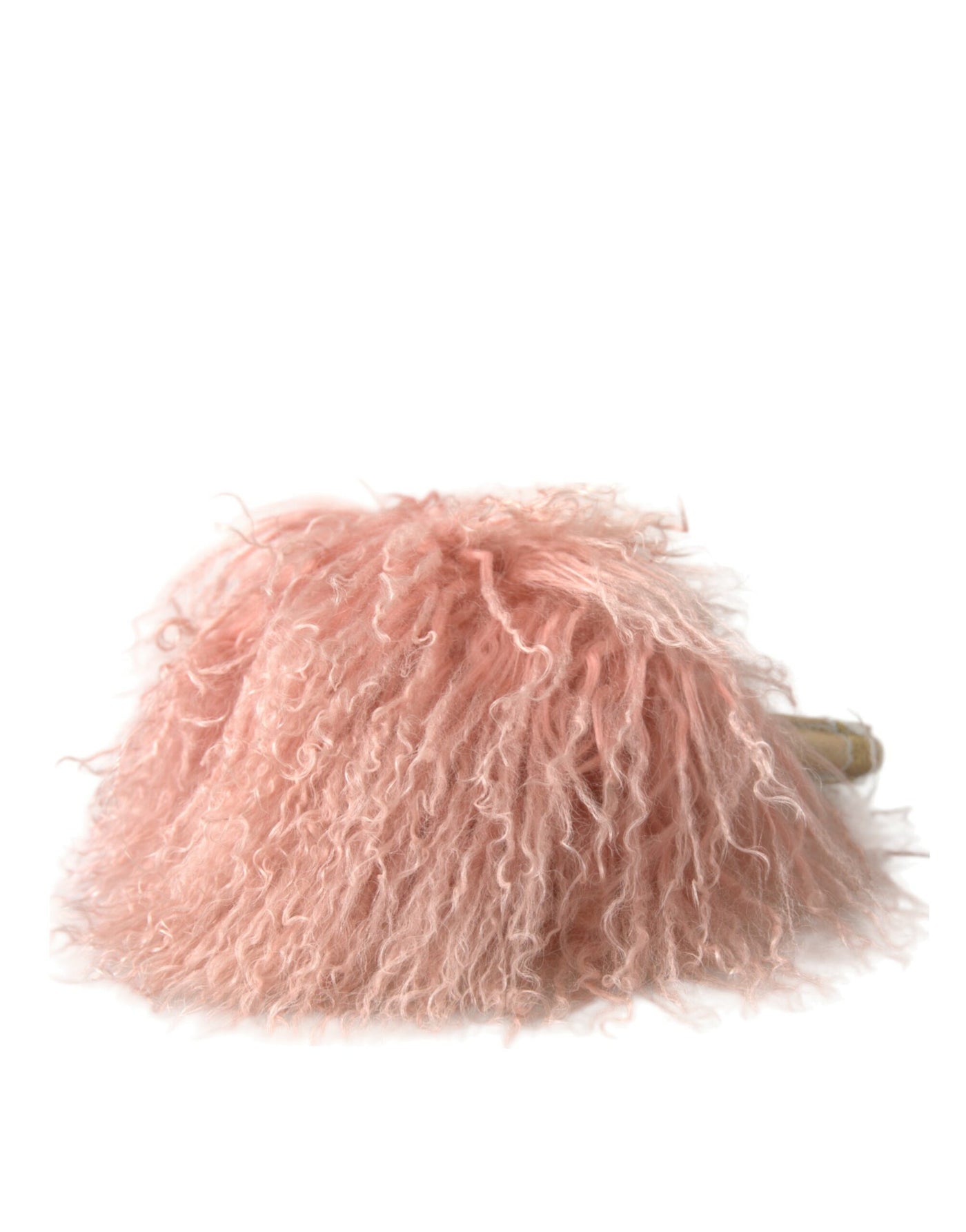 Dolce & Gabbana Pink Shearling Fur Winter Warmer Headband Ear Muffs