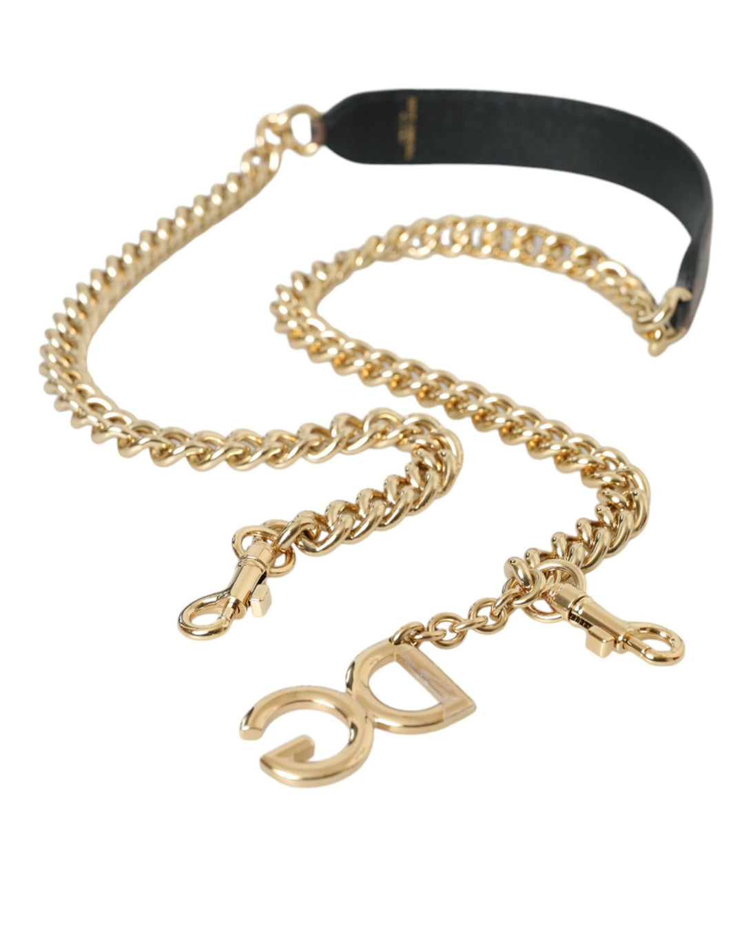 Dolce & Gabbana Brown Leopard Handbag Accessory Shoulder Strap