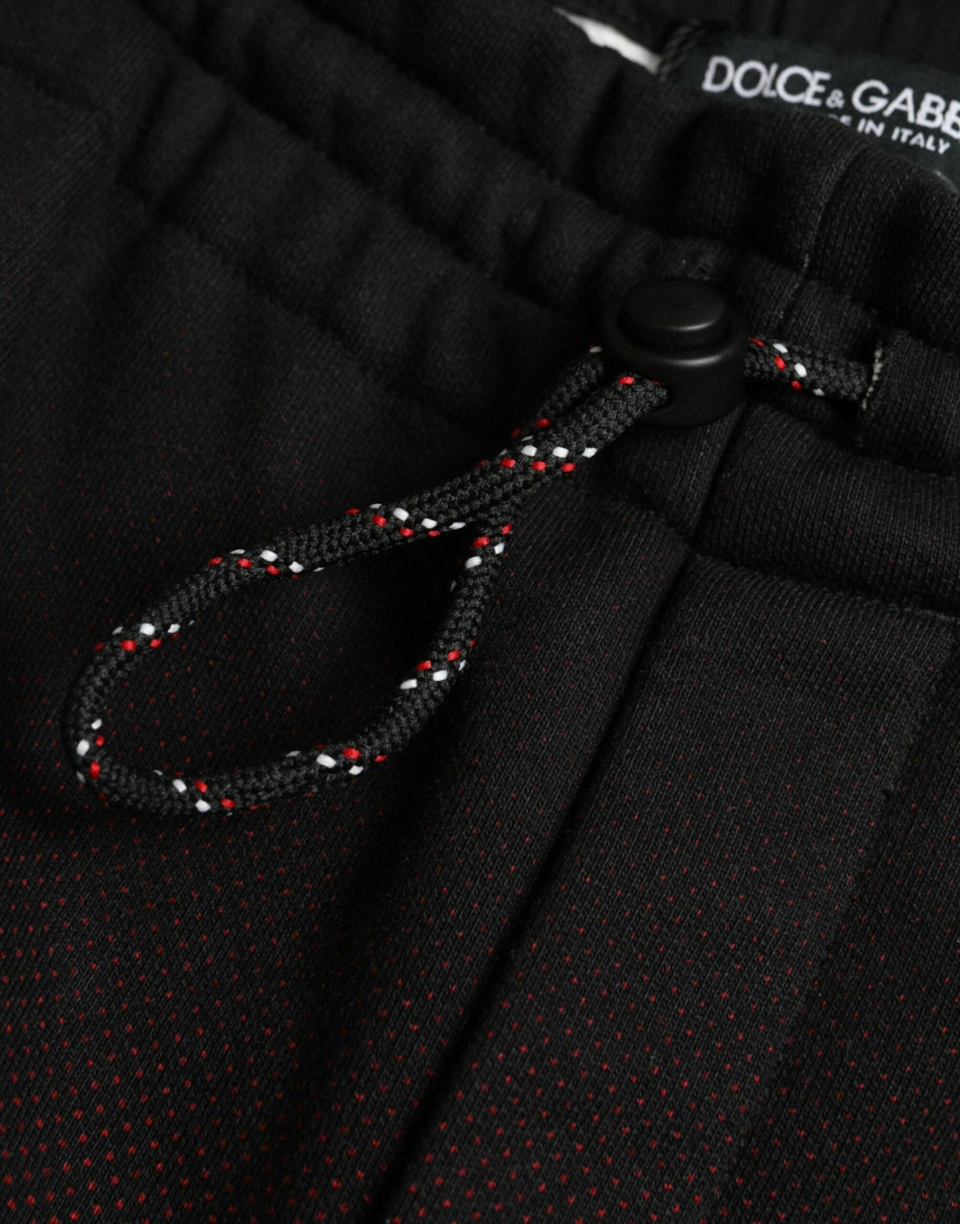 Dolce & Gabbana Red Leopard Print Cotton Bermuda Shorts