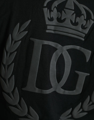 Dolce & Gabbana Elegant Embossed Logo Cotton Tee