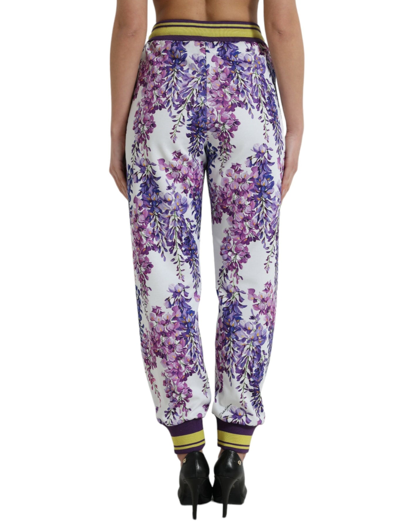 Dolce & Gabbana  Multicolor Floral Print Jogger Pants