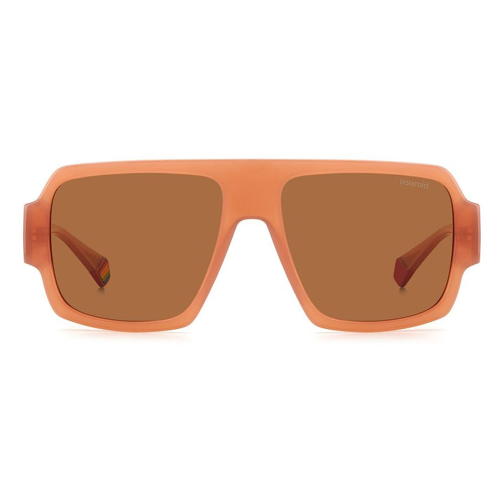 Beige Resin Sunglasses