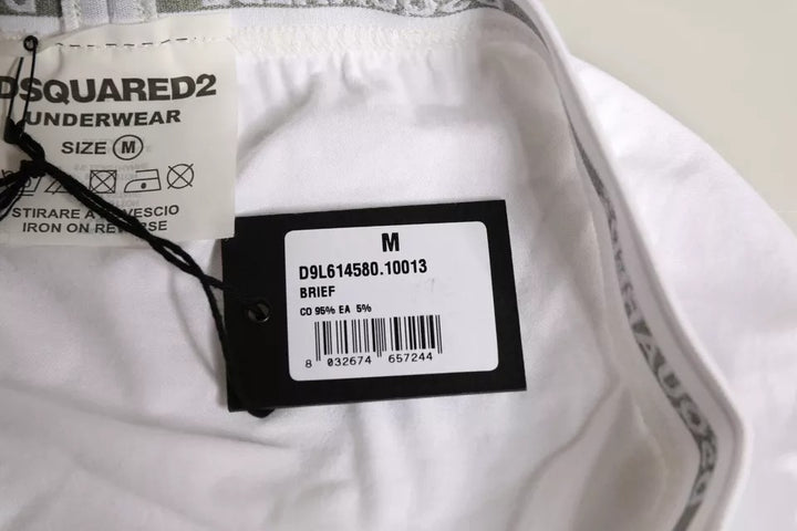 White Cotton Stretch Women Mid Waist Panty Underwear