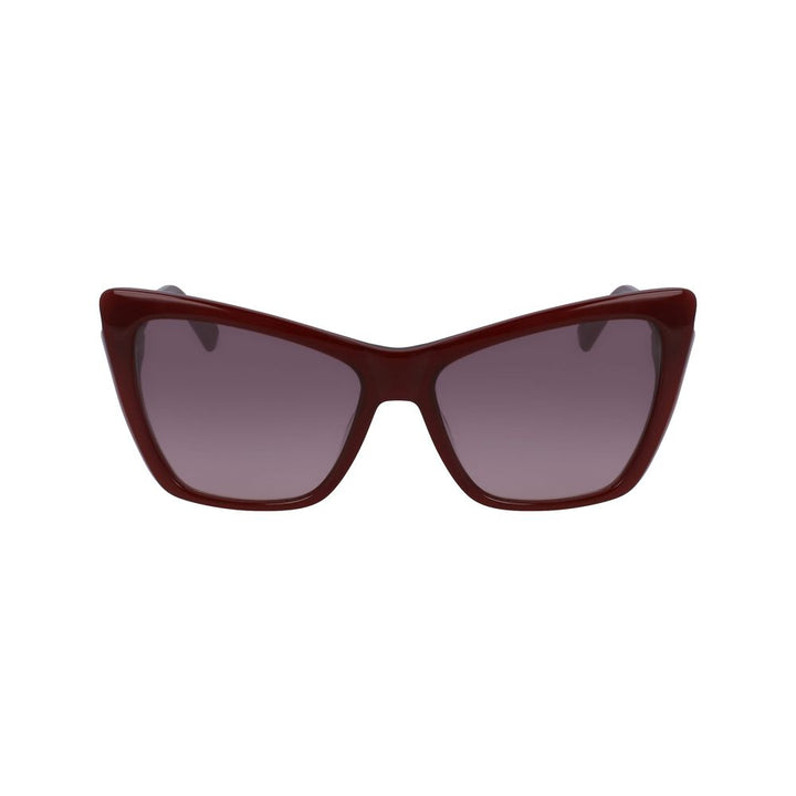 Red Acetate Sunglasses