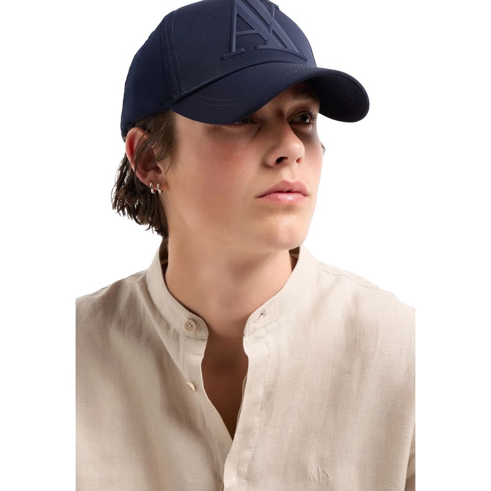 Blue Polyester Caps Baseball Hat