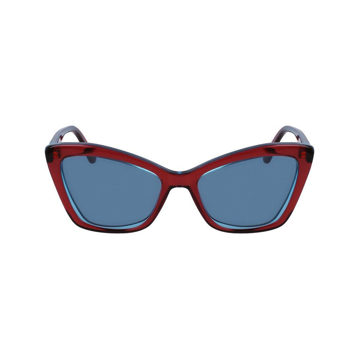 Red Acetate Sunglasses