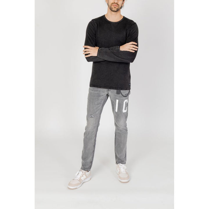 Jack Jones Black Cotton Sportswear