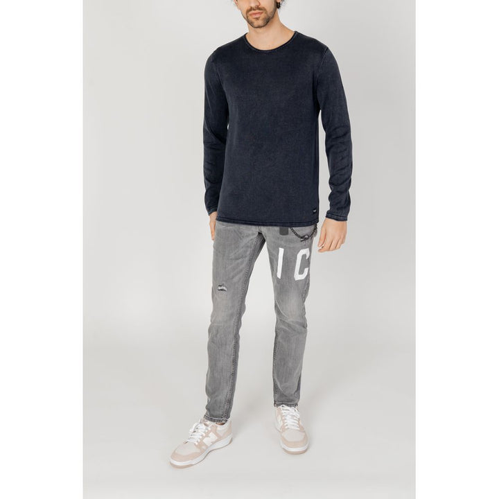 Jack Jones Blue Cotton Sportswear