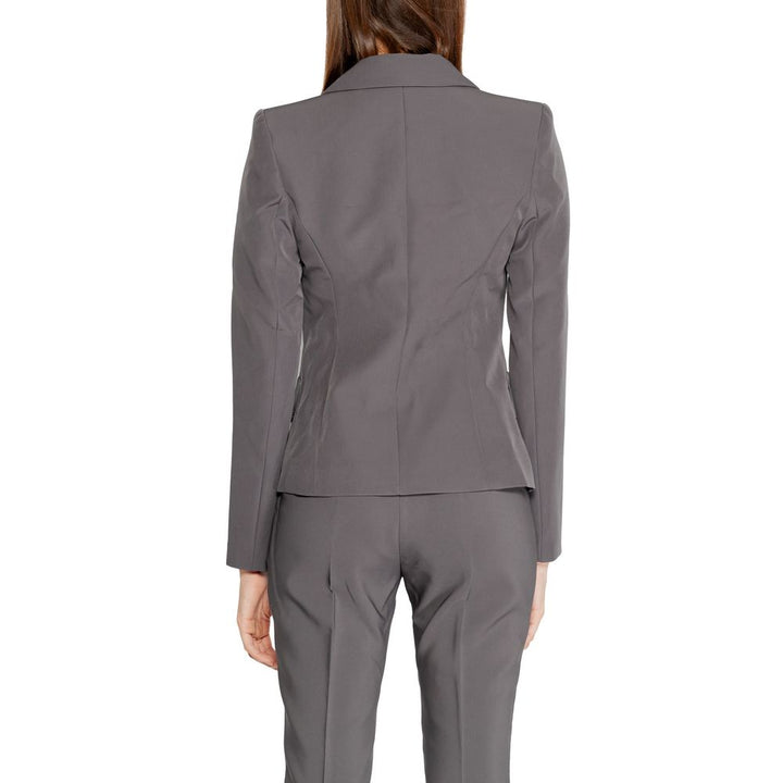 Rinascimento Gray Polyester Blazer