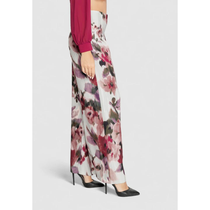 Rinascimento Bordeaux Polyester Pant