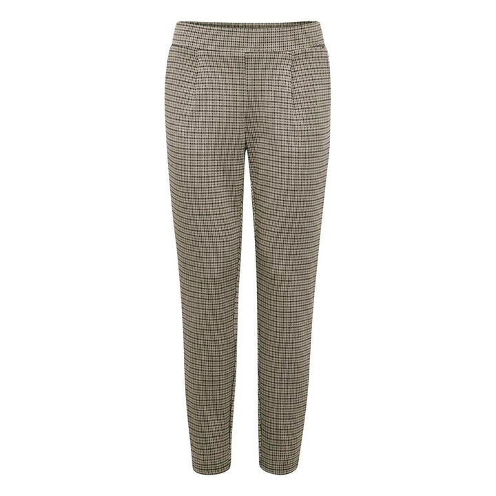 Beige Polyester Pant