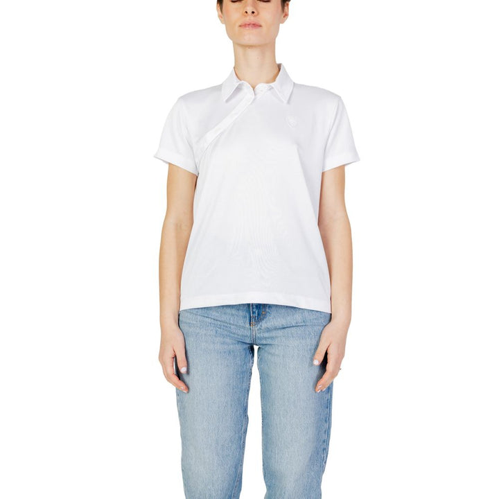 White Polyester T-Shirt