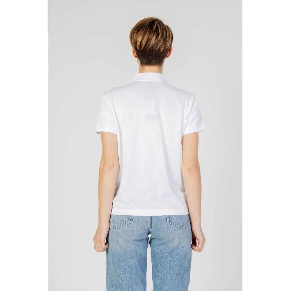 White Polyester T-Shirt