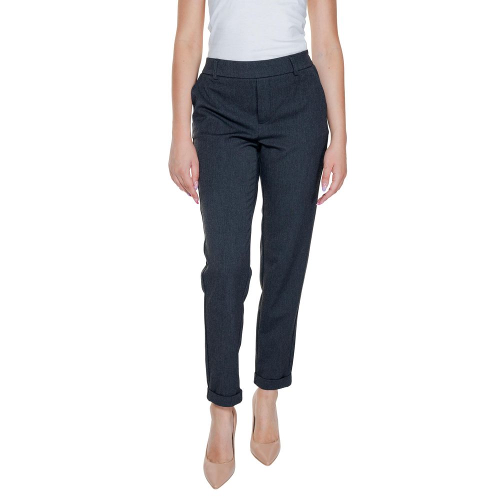 Vero Moda Gray Polyester Pant