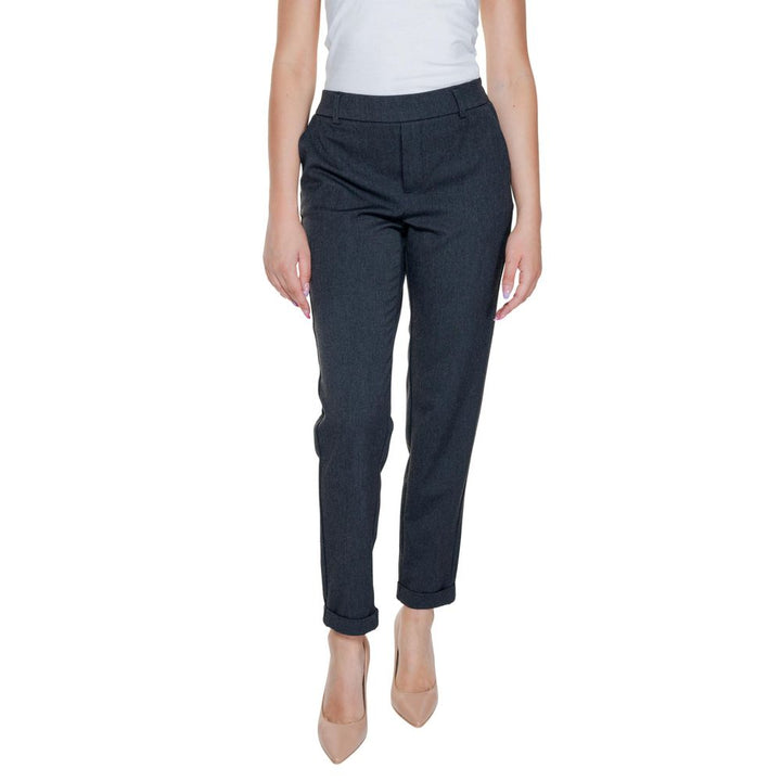 Vero Moda Gray Polyester Pant