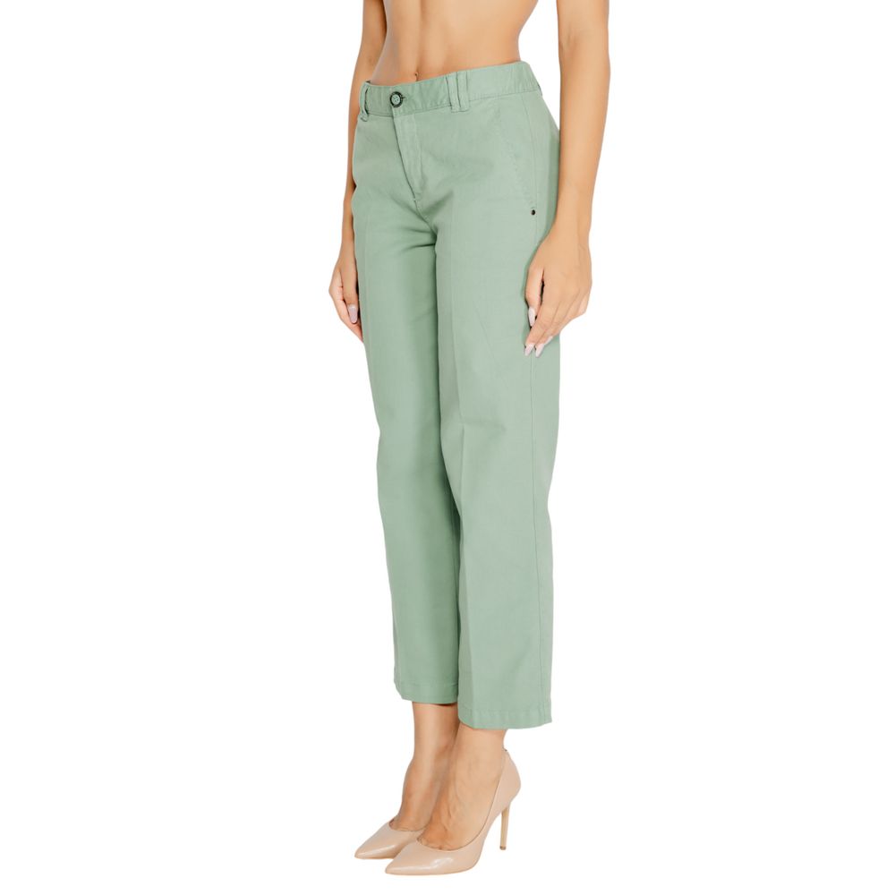 Turquoise Cotton Pant
