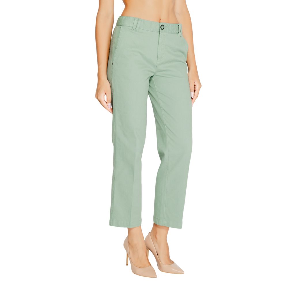 Turquoise Cotton Pant