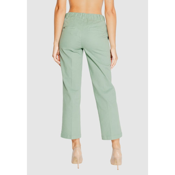 Turquoise Cotton Pant