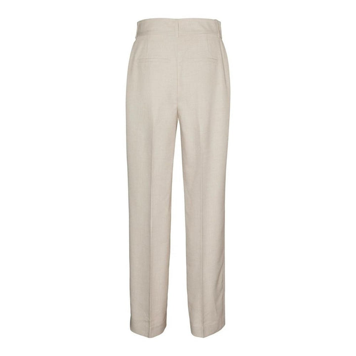 Gray Polyester Pant