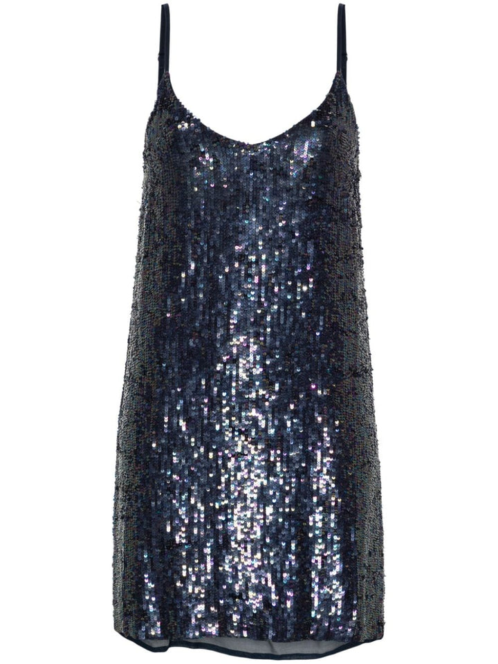 Gabriel sequinned mini dress-3