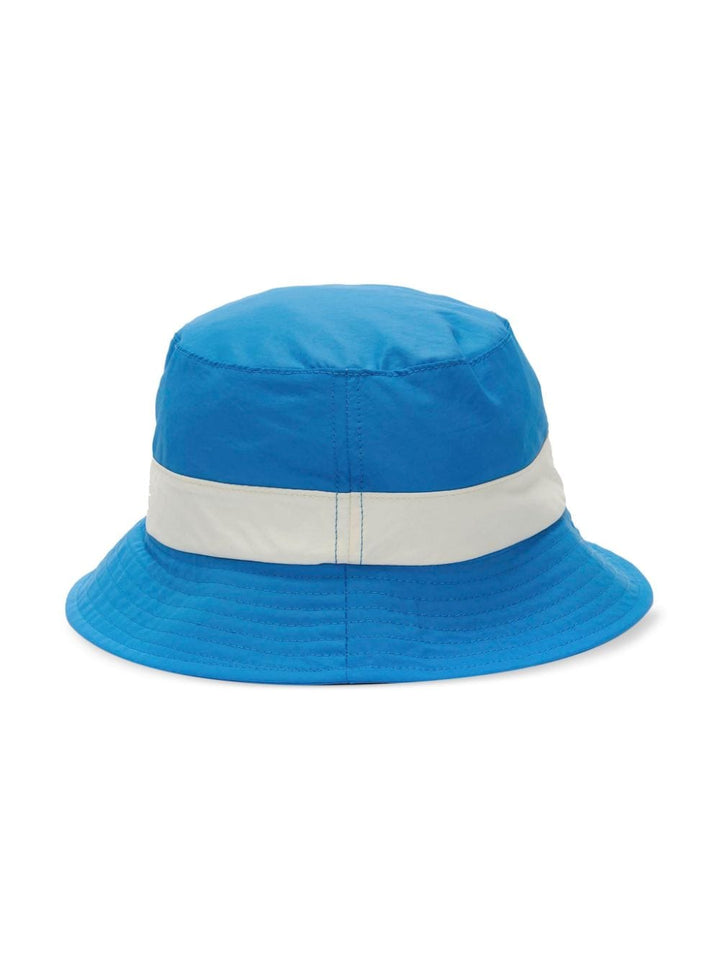 logo-embroidered tonal-stitching bucket hat-4